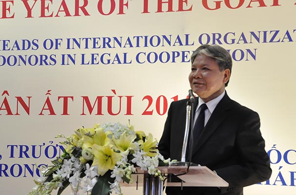 ขยายความร่วมมือกับประเทศต่างๆในด้านกฎหมายและตุลาการ